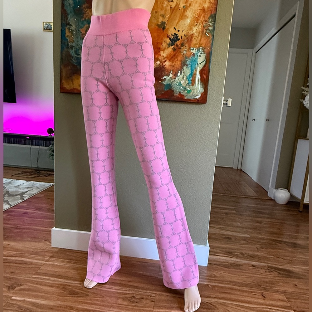 NWT Retrofete Printed Wide Leg Pants Size Small